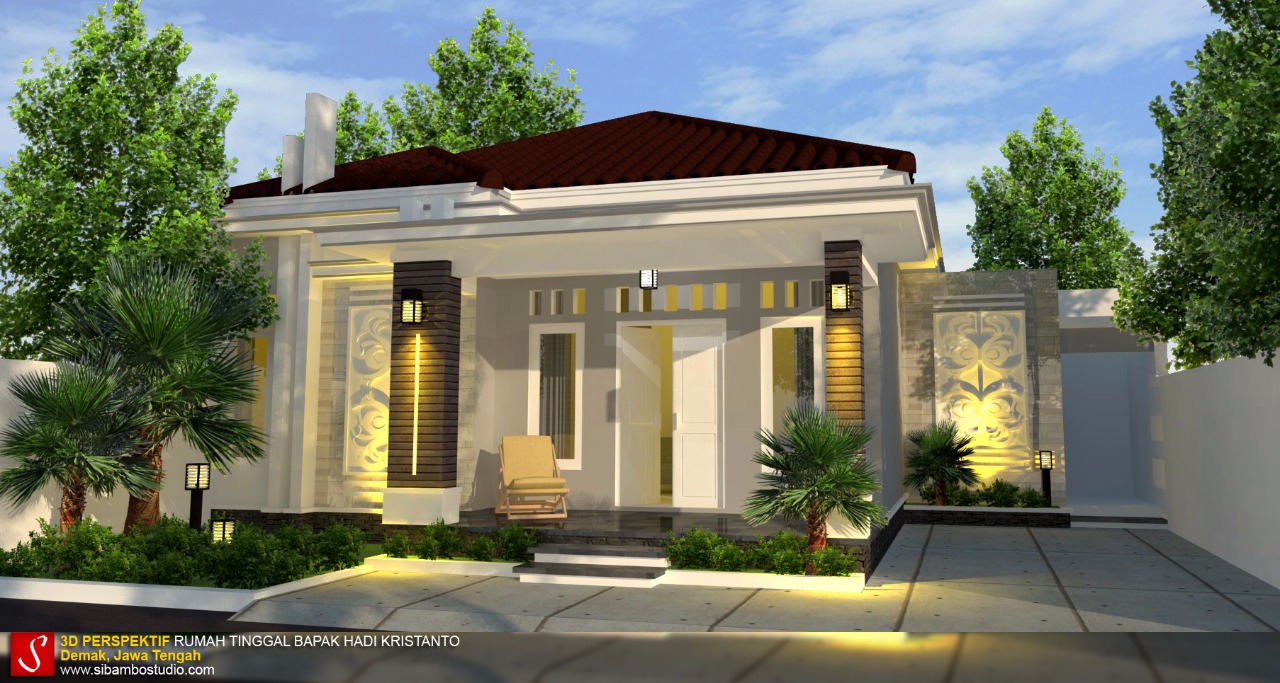 Desain Rumah Minimalis Di Lahan 115 X 135 M Yang Penuh Pesona