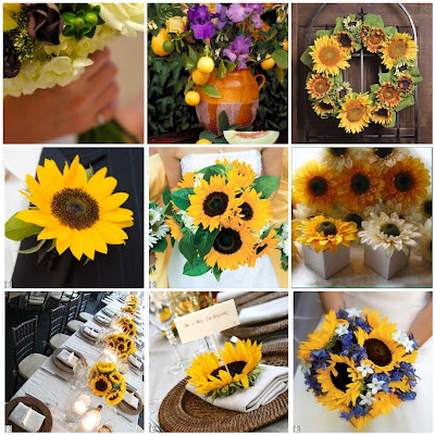 Sunflower Themes for Weddings