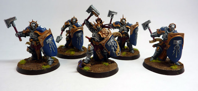 Stormcast Eternal Liberators, Hallowed Knights stormhost, for Warhammer Age of Sigmar.