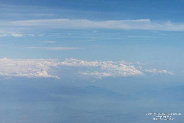 Mountain Silhouette & Clouds