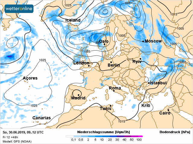 Sauerland wandern Wetter blog wetteronline Großwetterlage