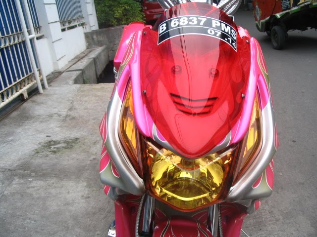 modification Modifkasi honda beat style chopper touring