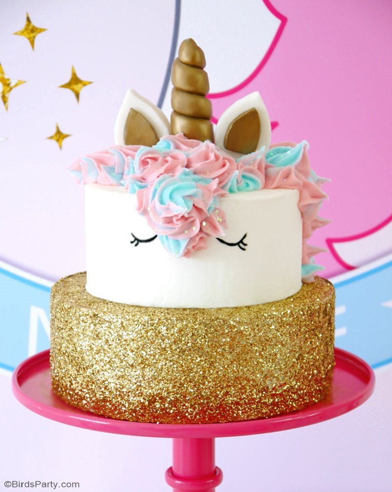 How To Make a Unicorn Birthday Cake - Party Ideas | Party ...