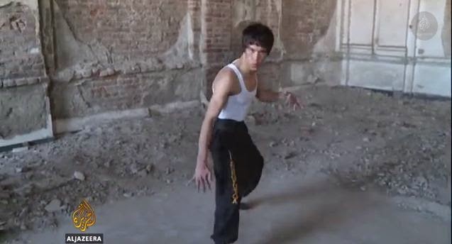 Afghan Man Abas Ali Zada or “Bruce Hazara", The Present Resemblance Of The Late Kung-Fu Star "Bruce Lee"