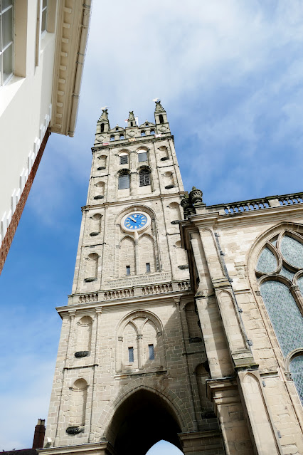 Tower (West Side) - St. Mary's Church Warwick