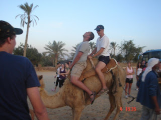 Gab taming bucking camel