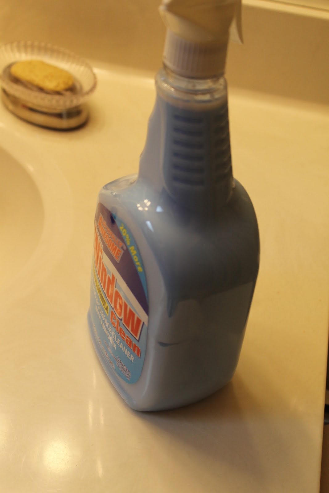 I thought I could just spray