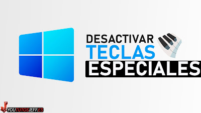 desactivar teclas especiales