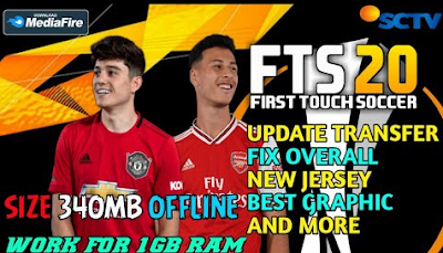  A new android soccer game that is cool and has good graphics FTS 2020 Mod Europa League Fix Transfers