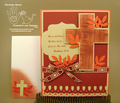 Picture of card and its coordinating envelope