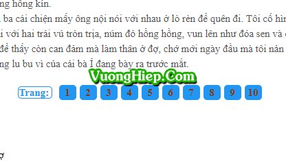 Hướng dẫn tạo phân trang cho bài viết dài trên blogspot