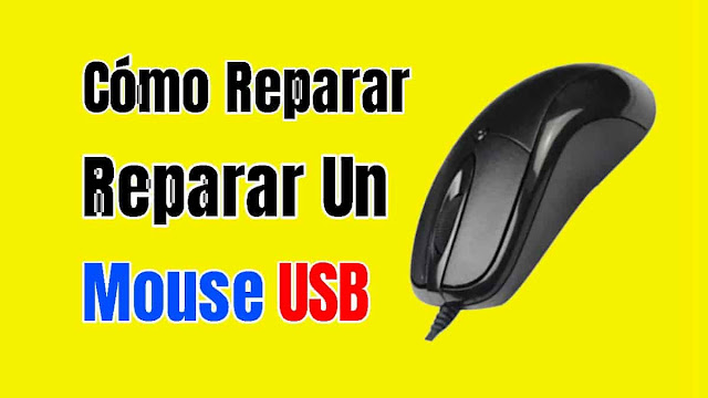 como reparar un mouse de pc optico usb paso a paso