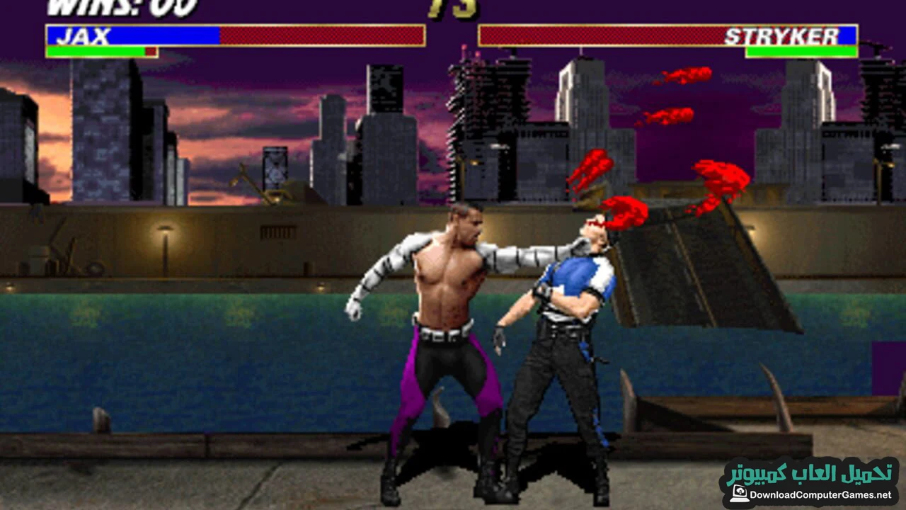 تحميل لعبة Motral kombat 3 للكمبيوتر سيجا