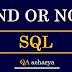 SQL AND OR NOT Operator with Example 