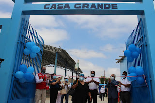  La Libertad: Inauguran colegio Nº 81515 Miguel Grau que beneficiará a unos 850 niños y niñas del distrito de Casa Grande 