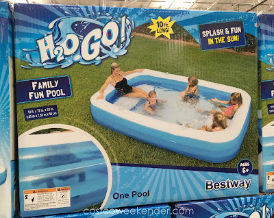 Splash and fun in the sun with the Bestway Family Fun Pool
