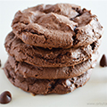 Double Chocolate Cake Mix Cookies