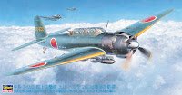 Hasegawa 1/48 Nakajima B6N2 CARRIER ATTACK BOMBER TENZAN (JILL) TYPE12 w/250kg BOMBS (JT62) English Color Guide & Paint Conversion Chart