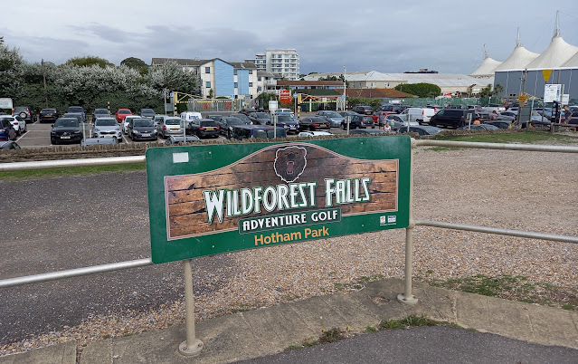 Wildforest Falls Adventure Golf at Hotham Park in Bognor Regis