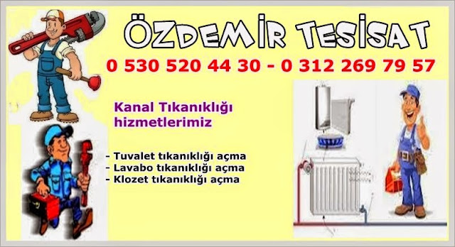 Kanal Tıkanıklığı açma