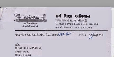 BHAVNAGAR:-SMC AUDIT BABAT PARIPATRA.