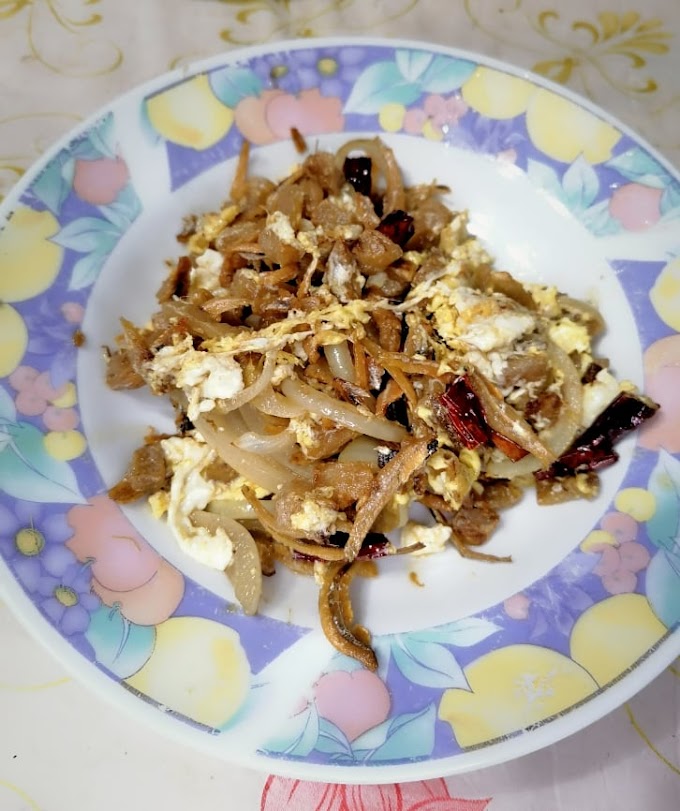 Resepi Lobak Asin Dengan Telur Sedap Dan Ringkas