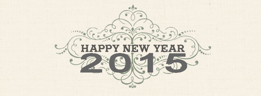 Happy new year 2015 cover Facebook (FB)
