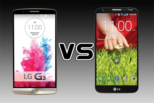 LG G3 vs LG G2