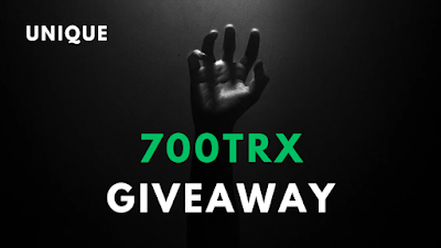 700 TRX GIVEAWAY  Earn 700$ Trx For free