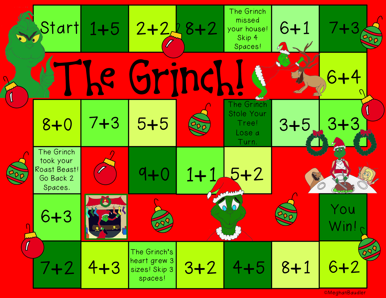 The Creative Colorful Classroom: Grinch Day Plans!