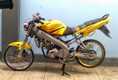 Modifikasi Motor Vixion Ban Kecil - Kumpulan Modifikasi Motor