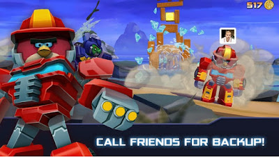 Angry Birds Transformers V.1.17.6 Apk ( Mod Unlimted Coins )