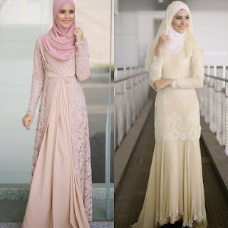 Gaun Pengantin Kebaya Muslim