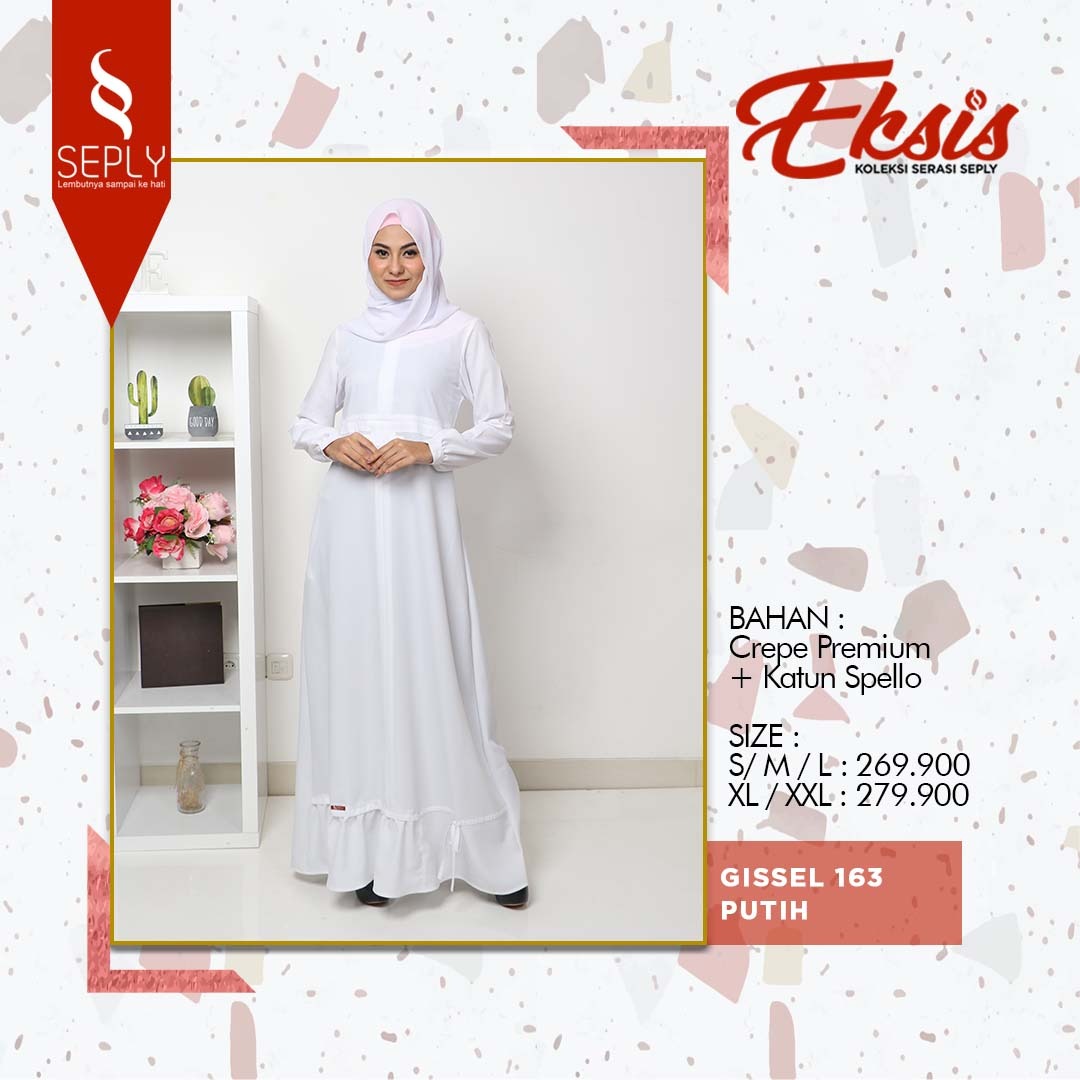 KOLEKSI TERBARU SARIMBIT  SEPLY EKSIS  67 WHITE