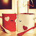  Kissing Mugs Set, Exquisitely Crafted Two Large Cups, Each with Matching Spoon, For Him and Her on Valentine's Day, Birthday, Anniversary, Christmas or Anytime a Couple Wishes by Blu Devil 