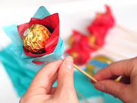 Ferrero Rocher Flower Bouquet Diy