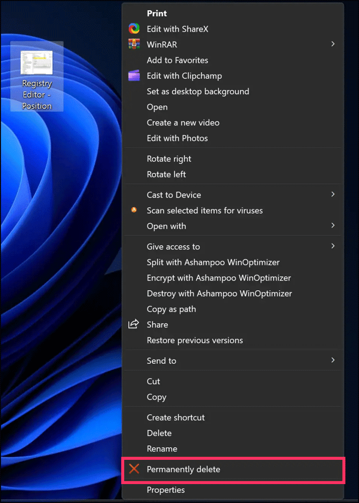 6-Permanently-delete-in-context-menu