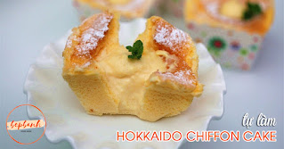 Tự làm Hokkaido Chiffon Cake bằng bột trộn sẵn 1