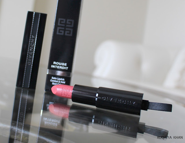 GIVENCHY Rouge Interdit Satin Lipstick in ROSE NOCTURNE 06 Review and Swatches