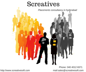 placement consultants in hyderabad-screatives