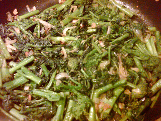 Broccoli Rabe with Caramelized Onions