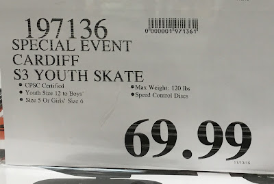 Cardiff S3 Youth Skate at Costco