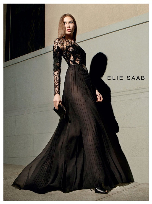 Karlie Kloss for Elie Saab Fall 2012 by Glen Luchford