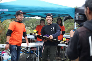 日本唯一のロンスケ大会 スライド2016立ちビッグスライド優勝 EBI-chan