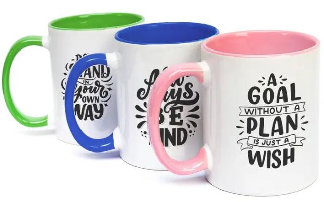 custom made mug sublimation printing