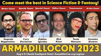 Armadillocon 2023 guest of honor lineup