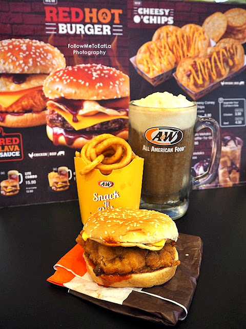 A&W Malaysia All-New RedHot Burger