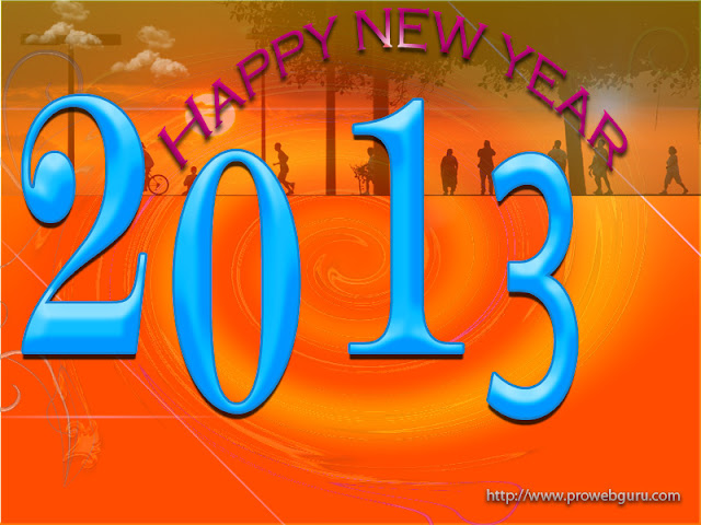 New Year 2013 Fresh HD Wallpapers