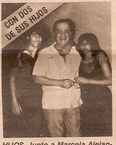  Hugo del Carril con dos de sus hijos