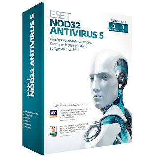 eset nod32 antivirus 5 boxshot 3D web def Download ESET Smart Security & ESET NOD32 Antivirus 5.2.9.12 Final + Crack